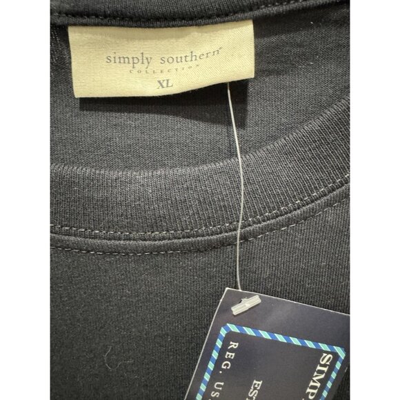 SIMPLY SOUTHERN Collections Women Long Sleeve Shirt XL - Picture 5 of 5